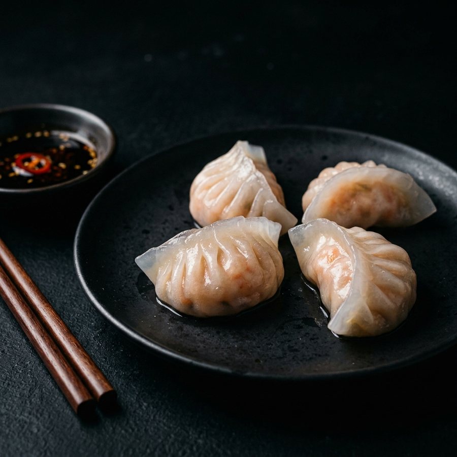 Steamed Chicken Dumplings